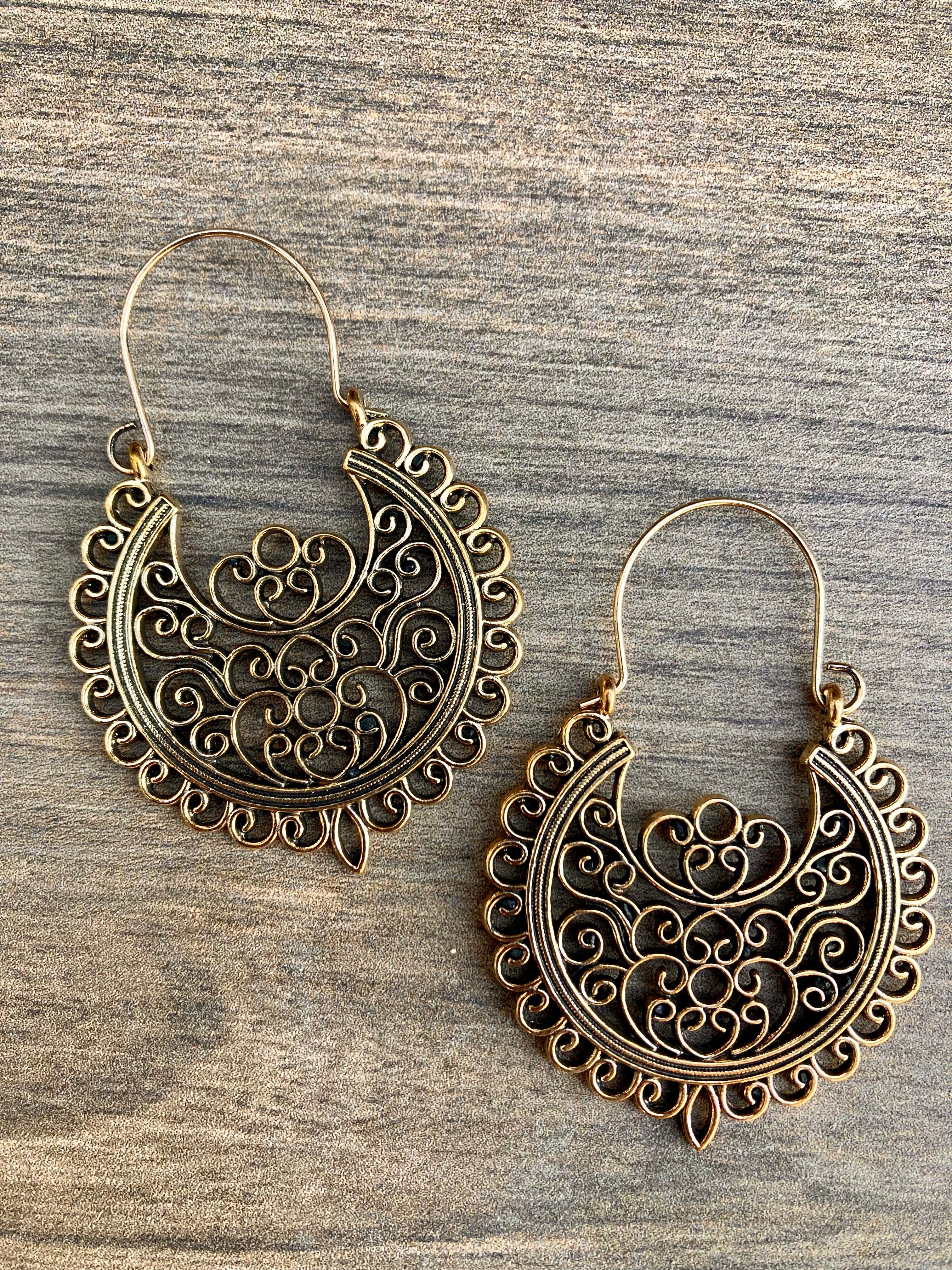 Swirls earrings